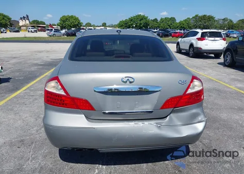 2005 Infiniti Q45 z USA, uszkodzony, nr VIN JNKBF01AX5M100152